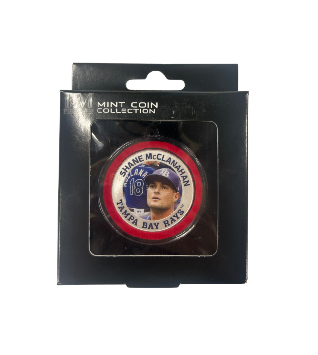 Rays Shane McClanahan Coin Ornament