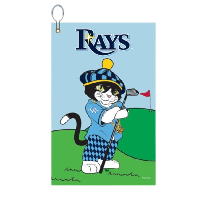 Rays WinCraft DJ Kitty Golf Towel