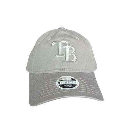 Rays Women New Era Gray Color Pack 9Twenty Adjustable Hat