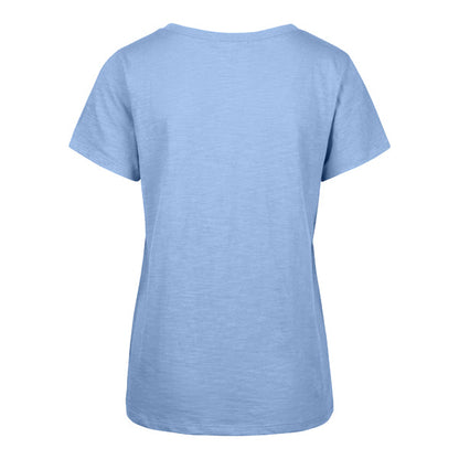 Rays Women's '47 Brand Blue Burst V-Neck T-Shirt