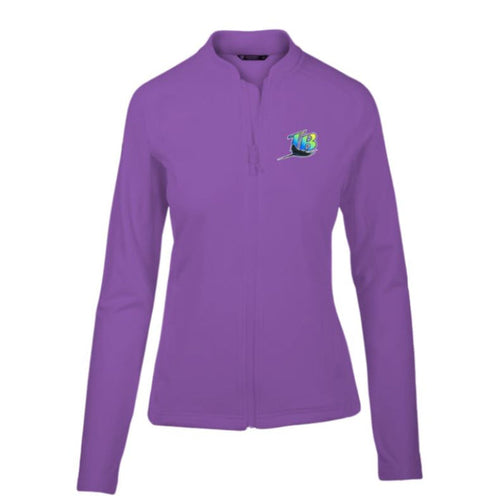 Rays Women's Levelwear Devil Rays Ezra Insignia Core Full-Zip Jacket