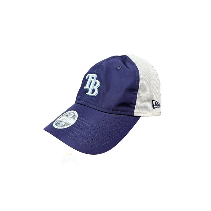 Rays Women's New Era Navy Glitter Mesh 9Twenty Adjustable Hat