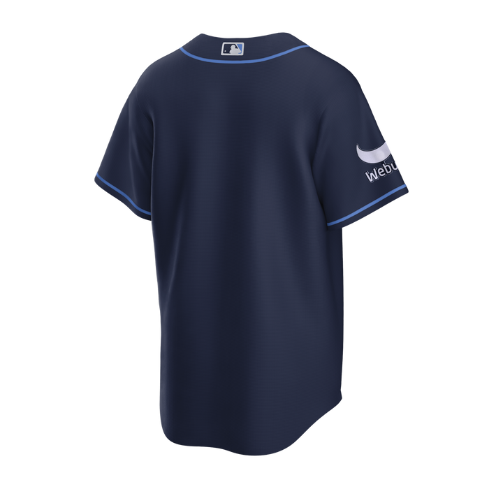 Rays Youth Nike Navy Vapor Limited Jersey