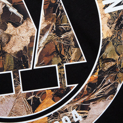 Realtree Illegal Rave Front Print - Tshirt - Black