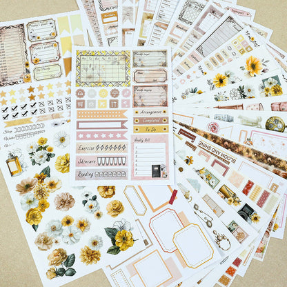 Retro Diary Sticker Book