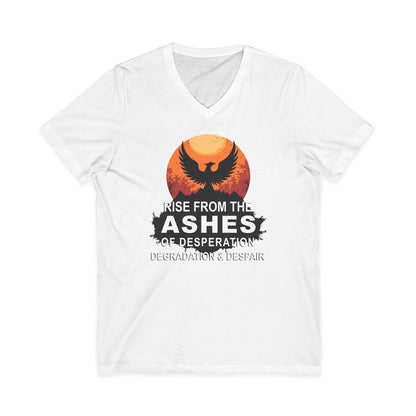 Rise Above V.1 dtg V-Neck Tee