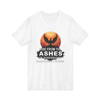 Rise Above V.1 dtg V-Neck Tee