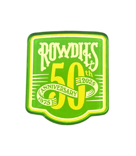 Rowdies 50th Anniversary Logo Magnet