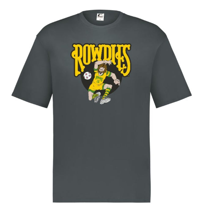 Rowdies Men's Charcoal Retro Sport Ralph T-Shirt