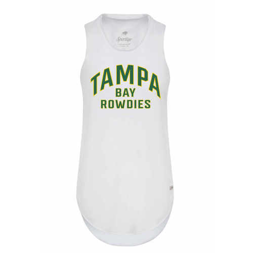 Rowdies Sportiqe Women's White Tampa Bay Tank