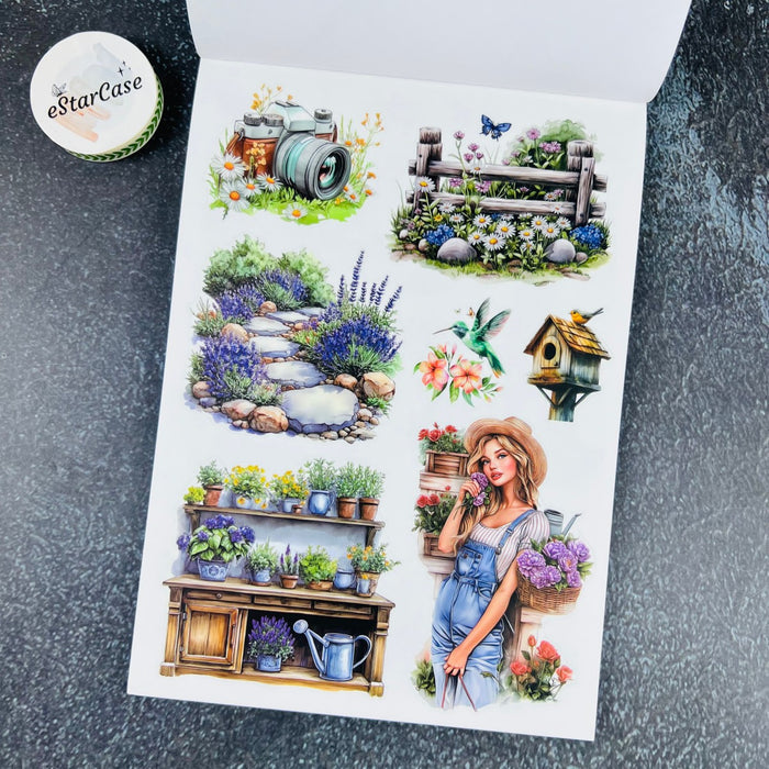 Rural Countryside Sticker Book