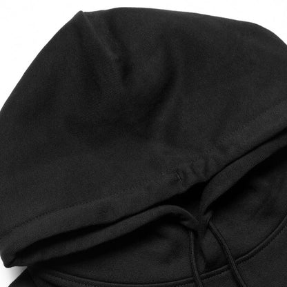 Smiley Poolside Trip Back Print - Hood - Black