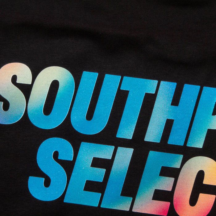 Southport Selecta Front Print - Tshirt - Black