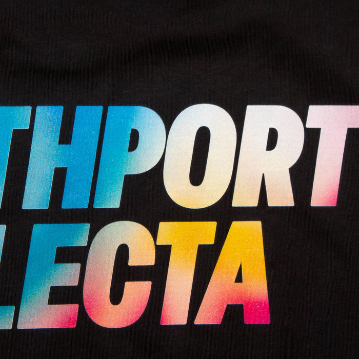 Southport Selecta Front Print - Tshirt - Black