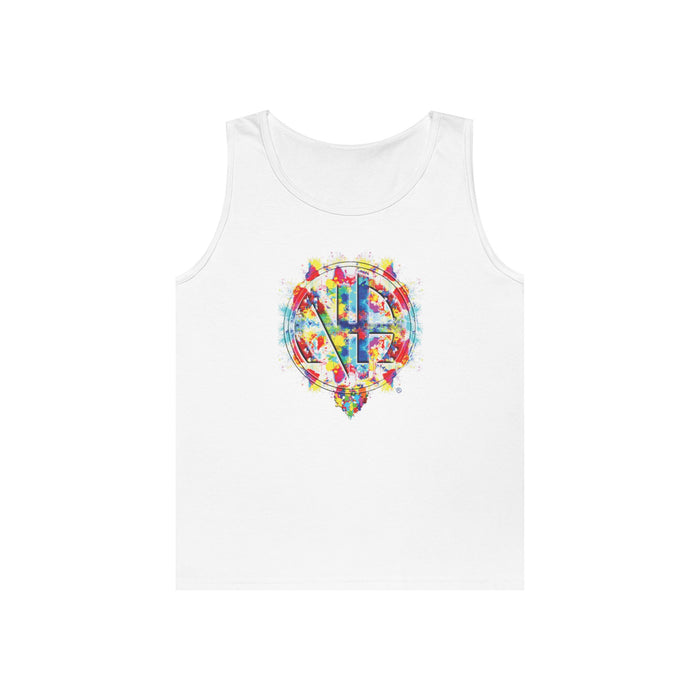 Splattered NA Symbol NA dtg Tank Top