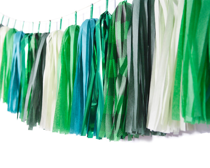 St Patrick's Day Tassel Garland