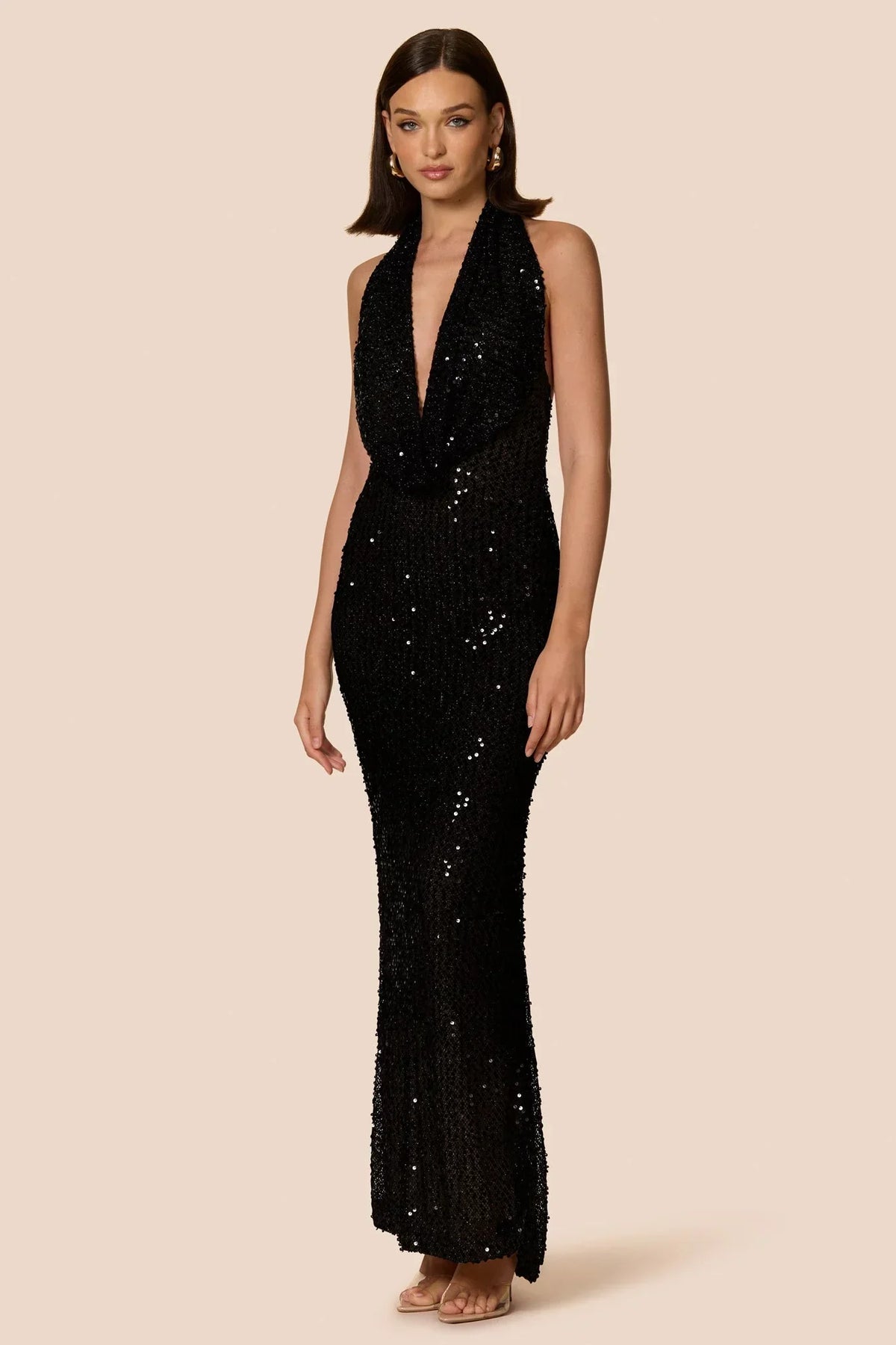 Nookie Suri Gown - Black