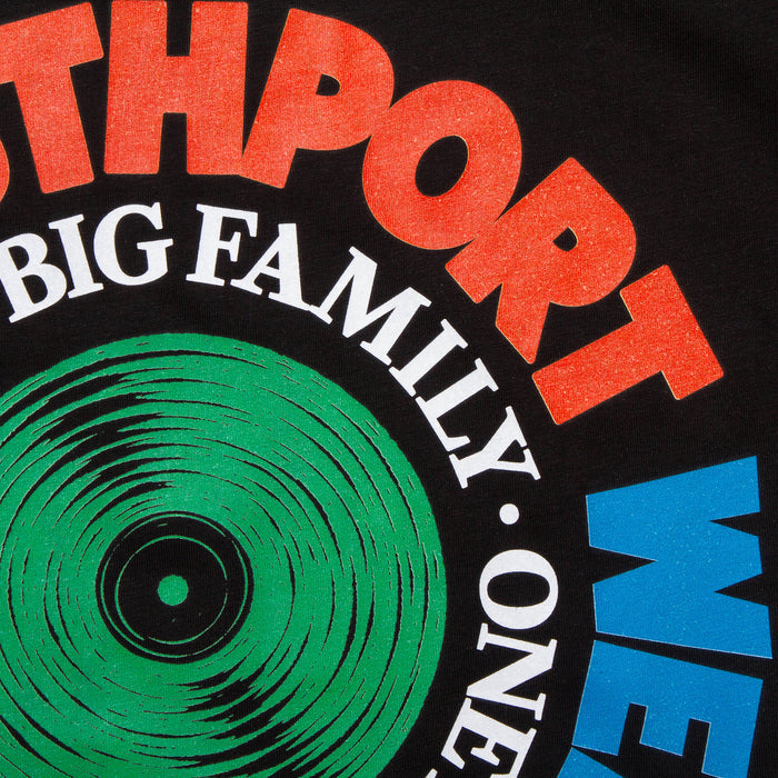 SW Vinyl Green Back Print - Tshirt - Black