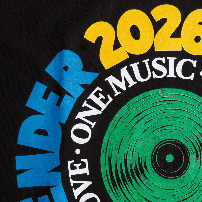 SW Vinyl Green Back Print - Tshirt - Black