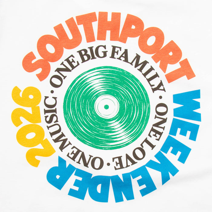 SW Vinyl Green Back Print - Tshirt - White