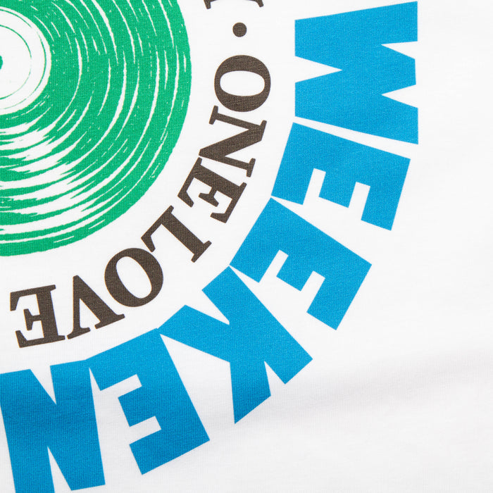 SW Vinyl Green Back Print - Tshirt - White
