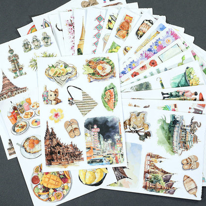 Taste of Thailand Sticker Book