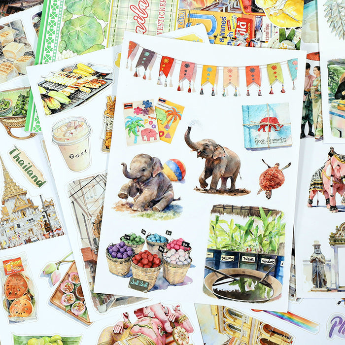 Taste of Thailand Sticker Book
