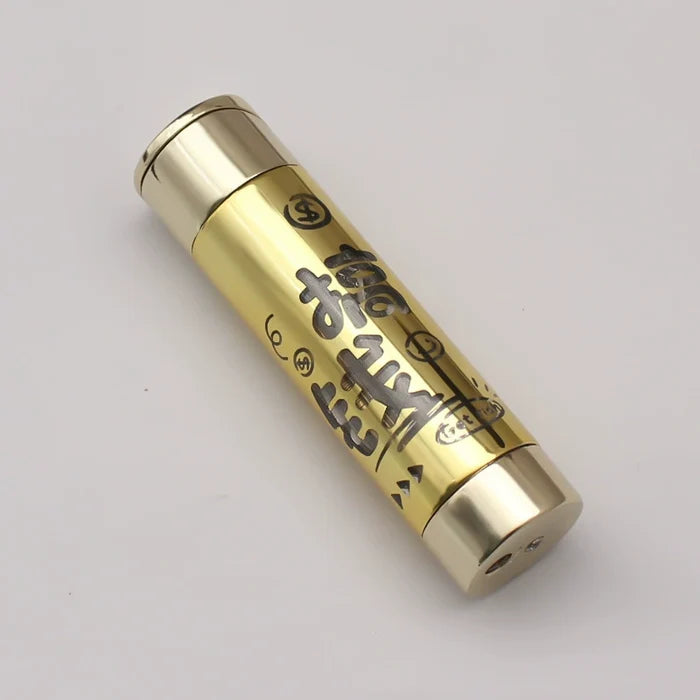 TG00363  Creative Panlong Cool Flash Lighter Metal Plastic Wind Proof Inflatable Cigarette Lighter Smoking
