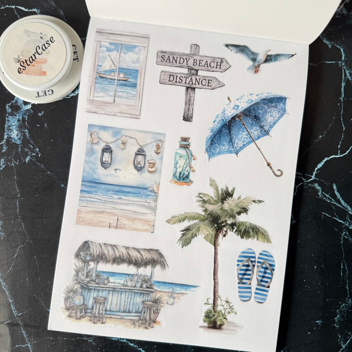 The Veiled Shoreline Sticker Book