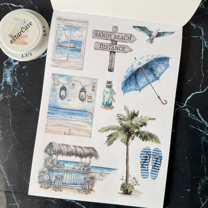The Veiled Shoreline Sticker Book