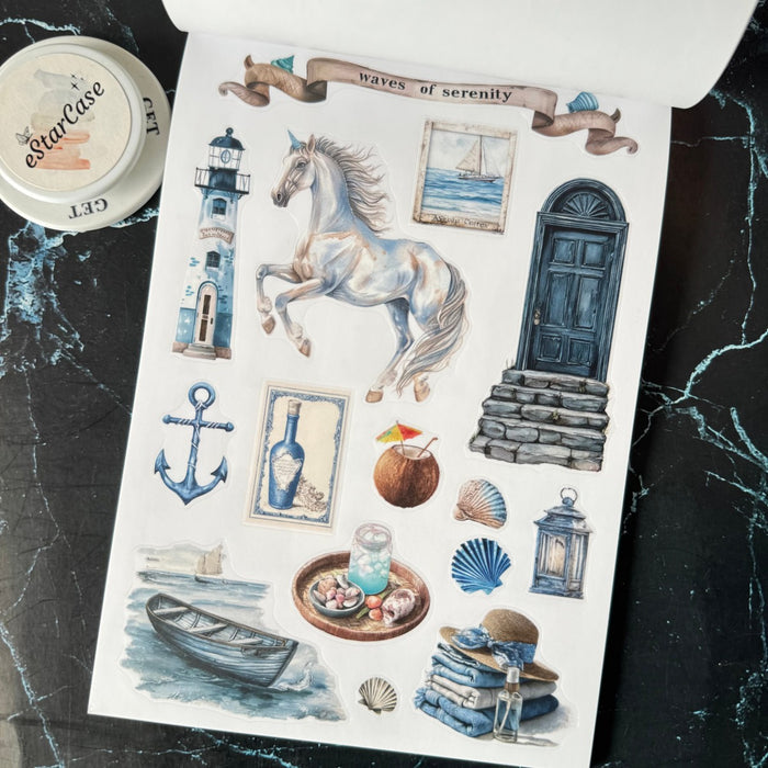 The Veiled Shoreline Sticker Book