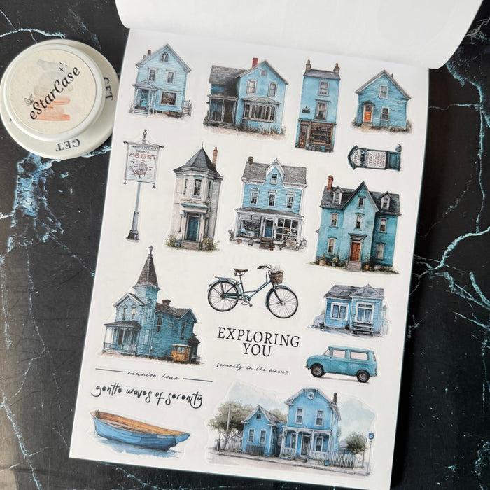 The Veiled Shoreline Sticker Book