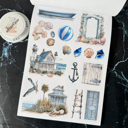 The Veiled Shoreline Sticker Book