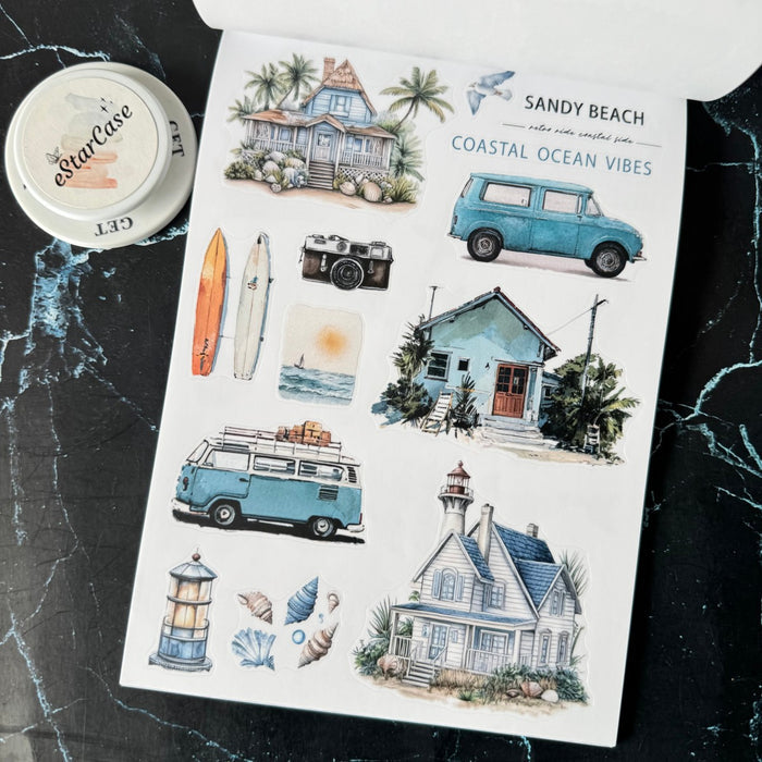 The Veiled Shoreline Sticker Book
