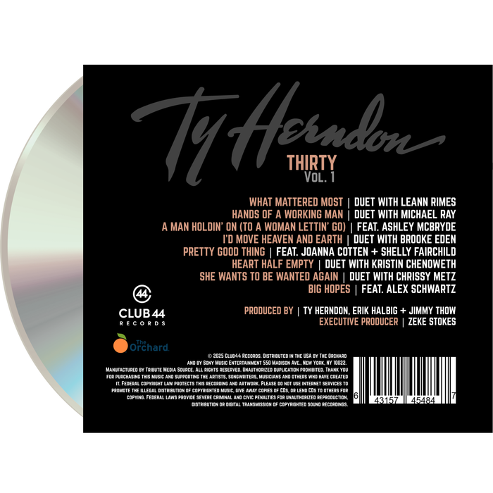 THIRTY, Vol. 1 | Limited Autographed Edition CD