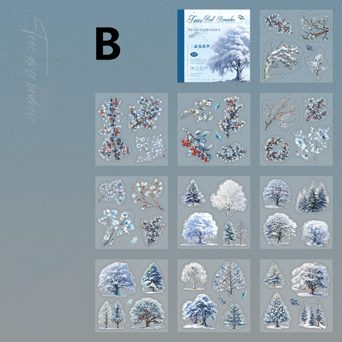 Tree And Branch Sticker 20pcs