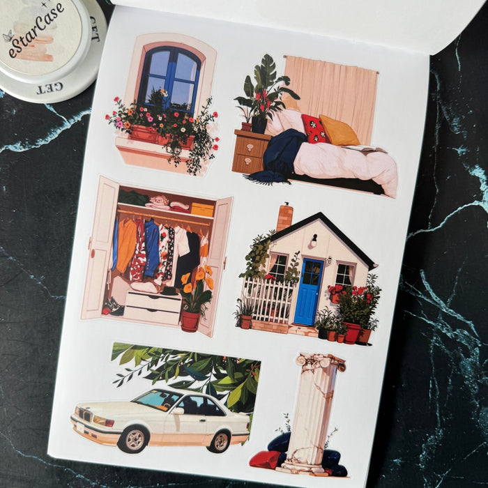 Trendy Beauties Sticker Book