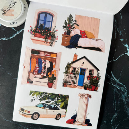 Trendy Beauties Sticker Book