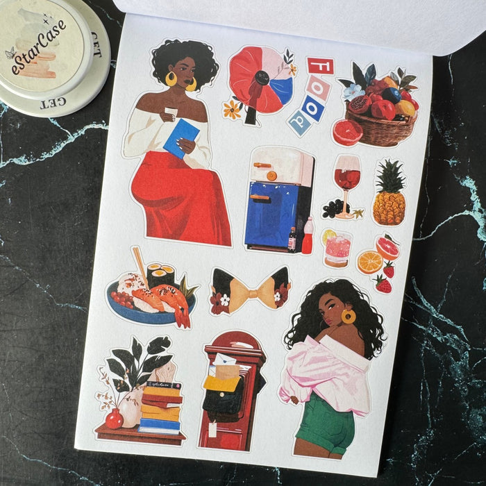 Trendy Beauties Sticker Book