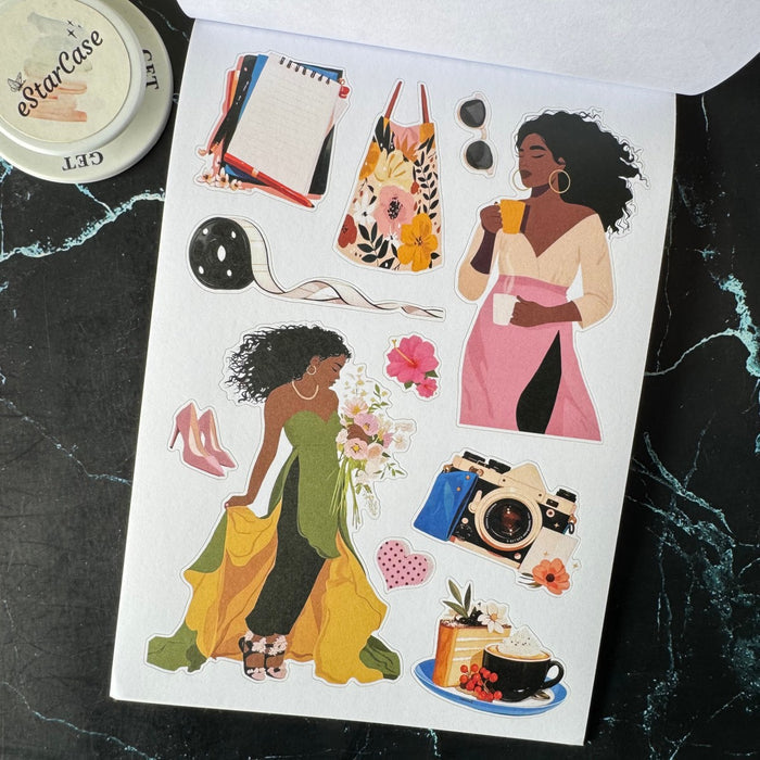 Trendy Beauties Sticker Book
