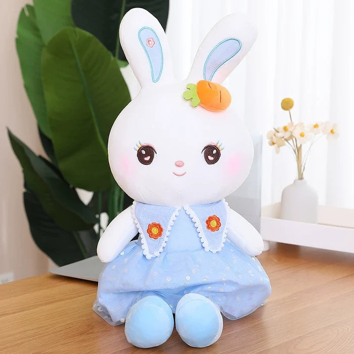 TT00476 Cute Flower Skirt Bunny Plush Toy