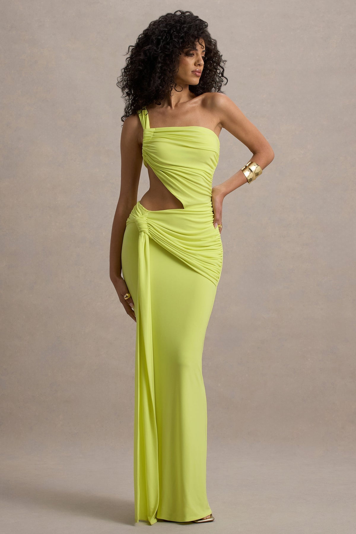 DIANA ASYMMETRIC MAXI DRESS