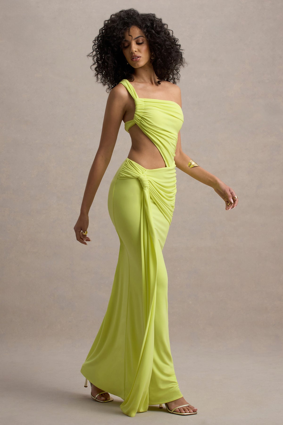 DIANA ASYMMETRIC MAXI DRESS