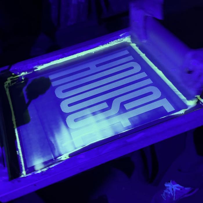UV Glow Higher House Back Print - Tshirt - Black