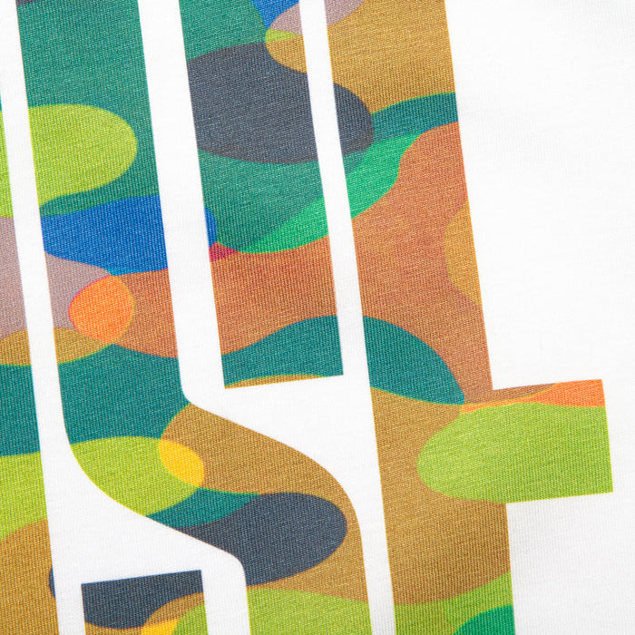 Vapor Higher House Front Print - Tshirt - White