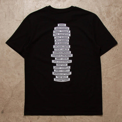W Progressive House Architects Back Print - Tshirt - Black