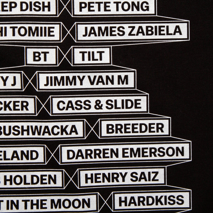 WH Progressive House Legacy Back Print - Tshirt - Black