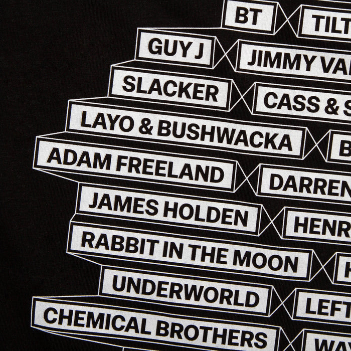 WH Progressive House Legacy Back Print - Tshirt - Black