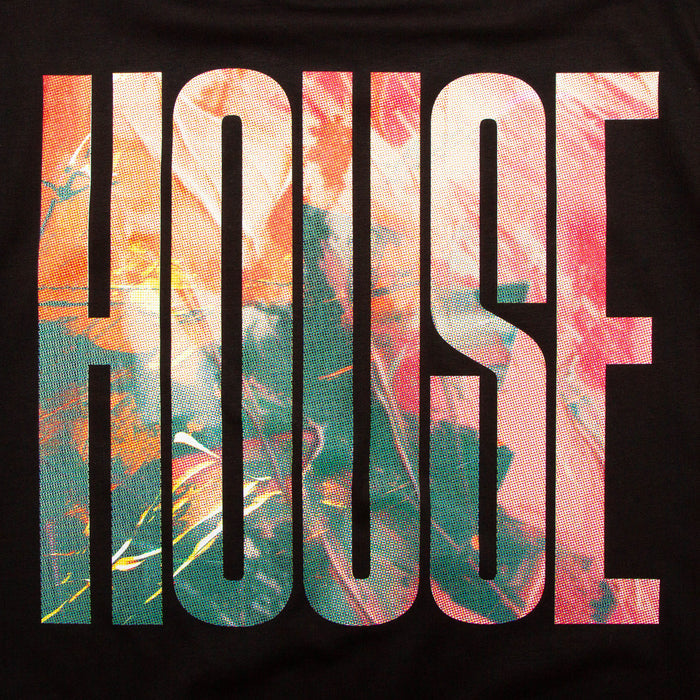 Work It Higher House Back Print - Tshirt - Black